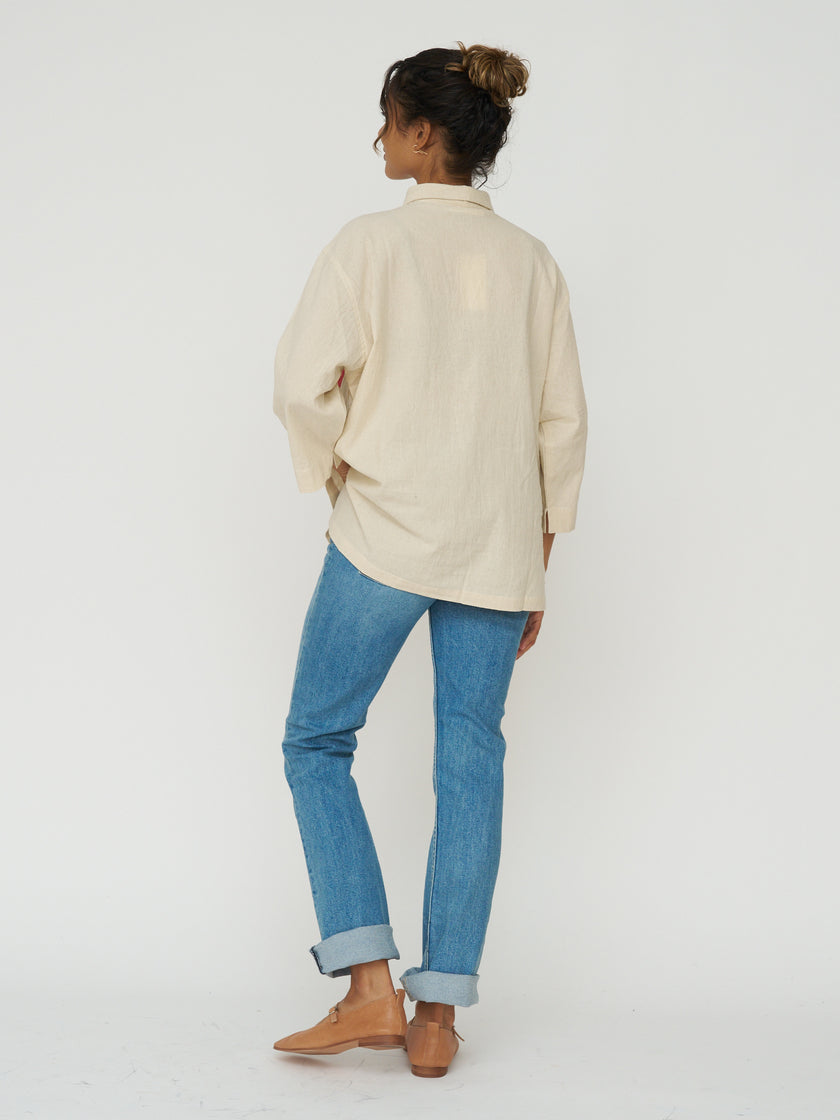 All The Horses Button Down