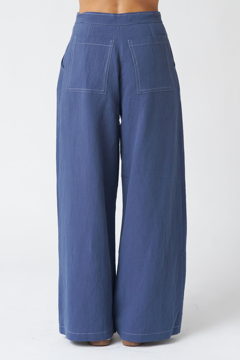 Allison Wonderland Whistler Pant in Navy