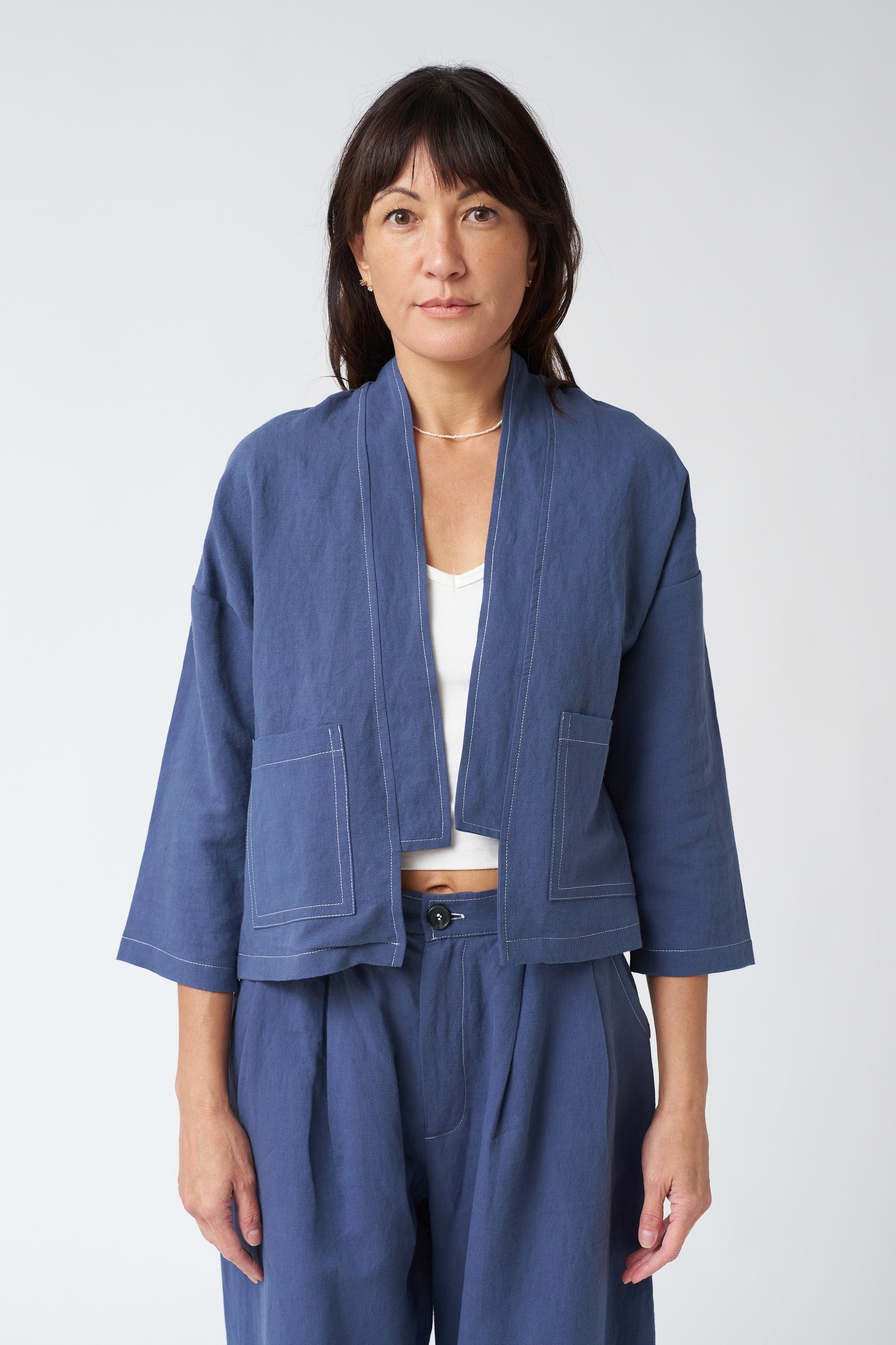 Allison Wonderland Tern Blazer in Navy