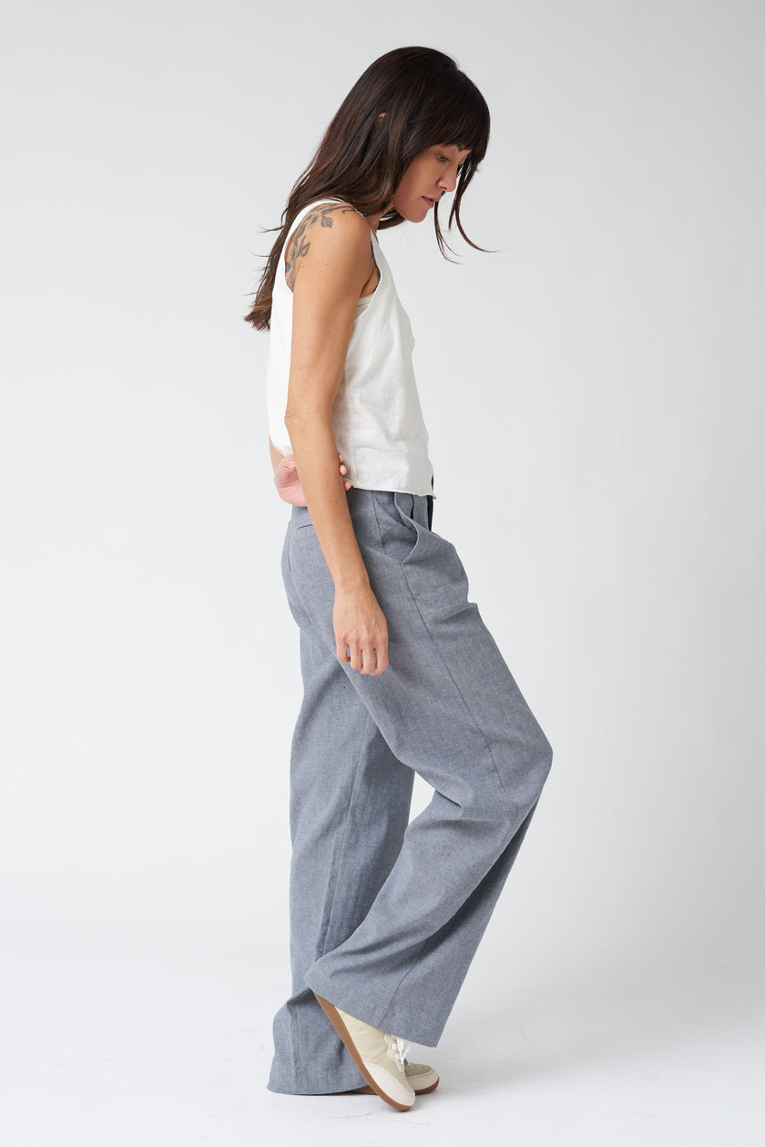 Maison Hotel Marino Peter Pant in Dark Blues