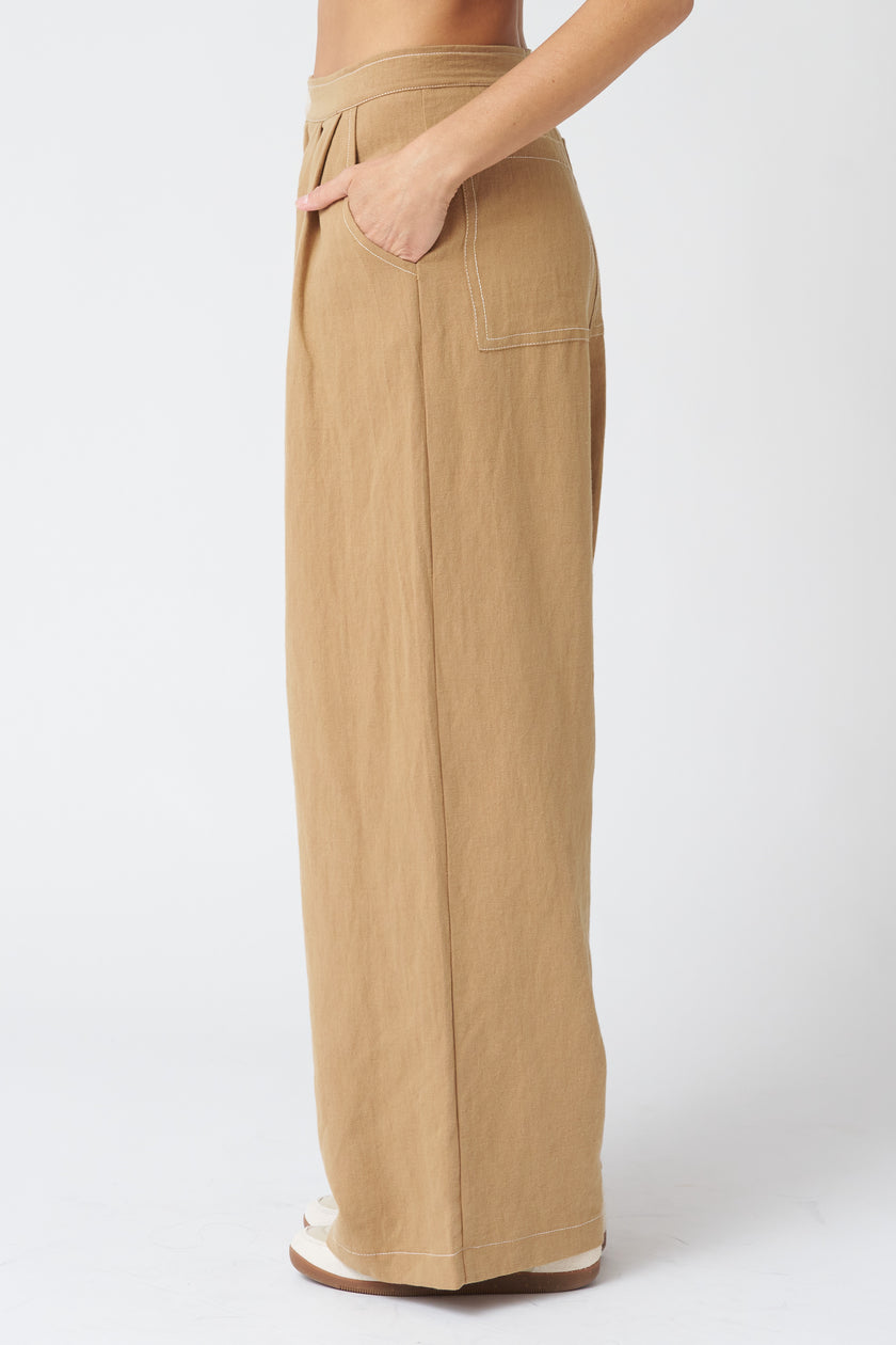 Allison Wonderland Whistler Pant in Sand