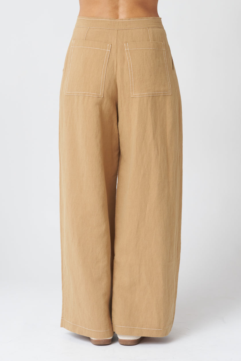 Allison Wonderland Whistler Pant in Sand