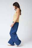 Emerson Fry Tulip Wide Leg Trouser in Organic Hemp/Cotton
