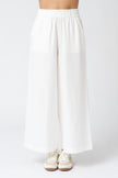 Emerson Fry Pull-On Pocket Pant in Ivory Linen