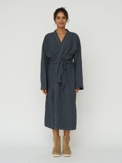 Spa Robe - Charcoal