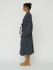 Spa Robe - Charcoal
