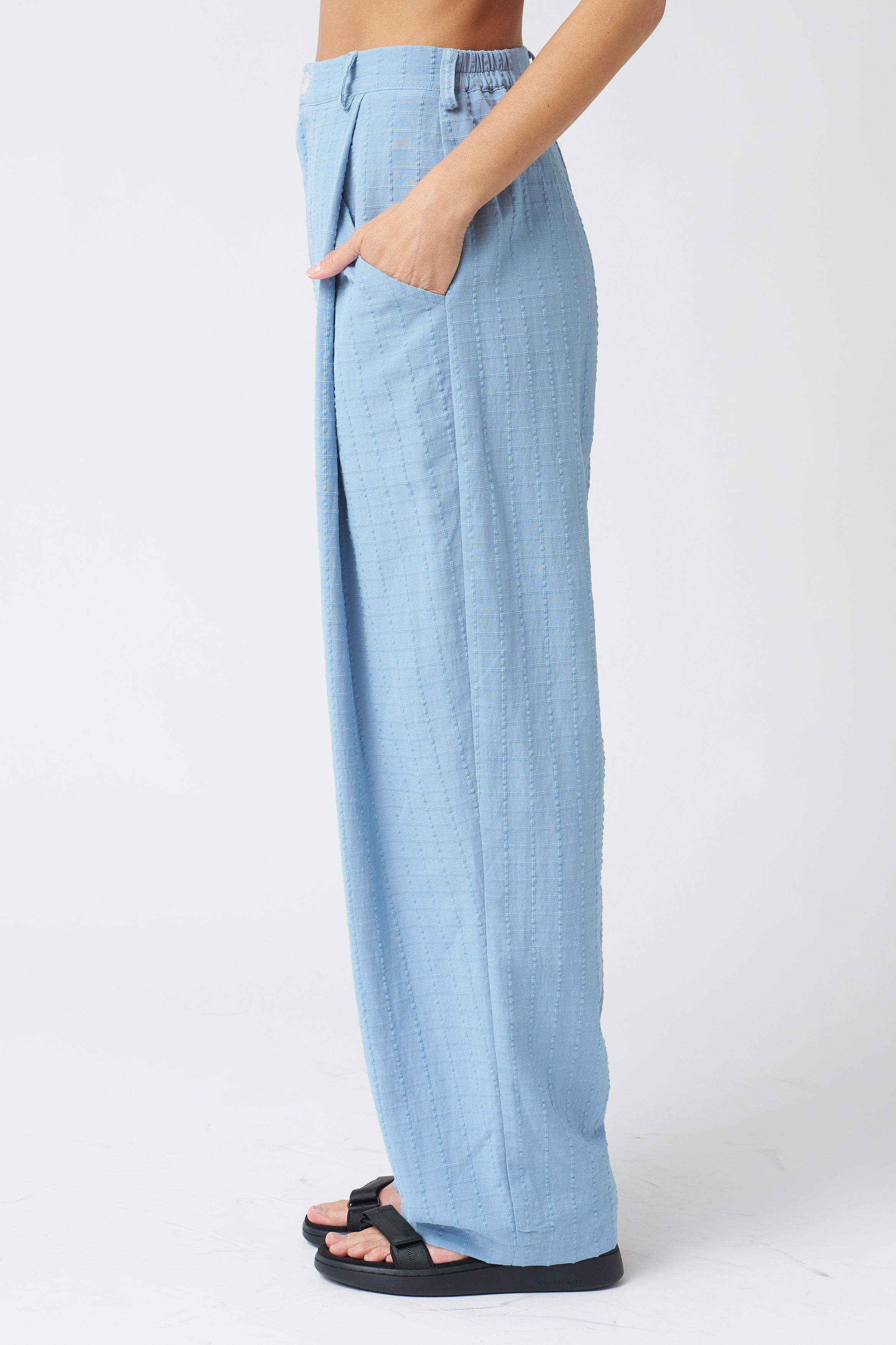 Jennifer Glasgow Cordelia Trouser in Sky Blue