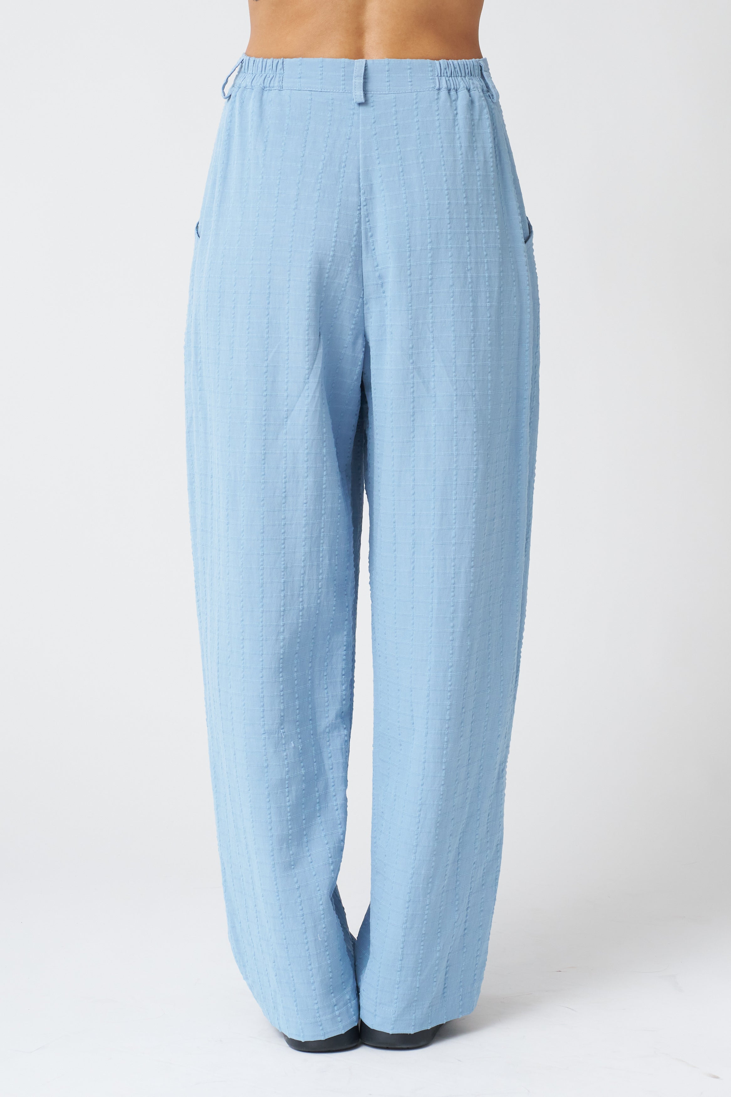 Jennifer Glasgow Cordelia Trouser in Sky Blue