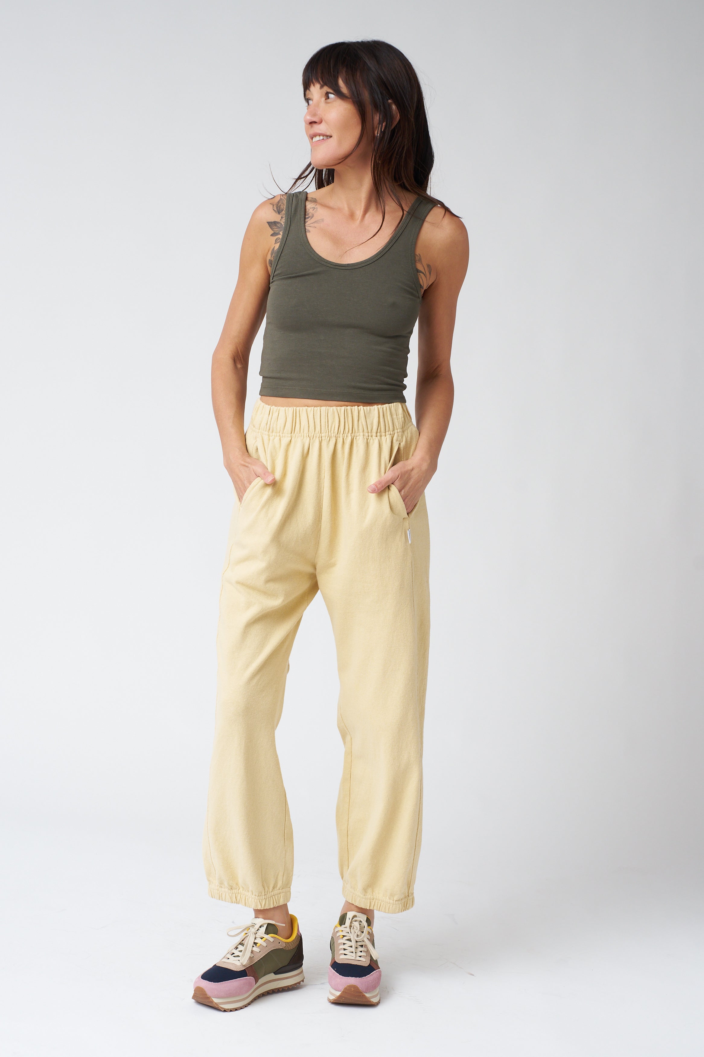 Le Bon Shoppe Balloon Pants - Butter