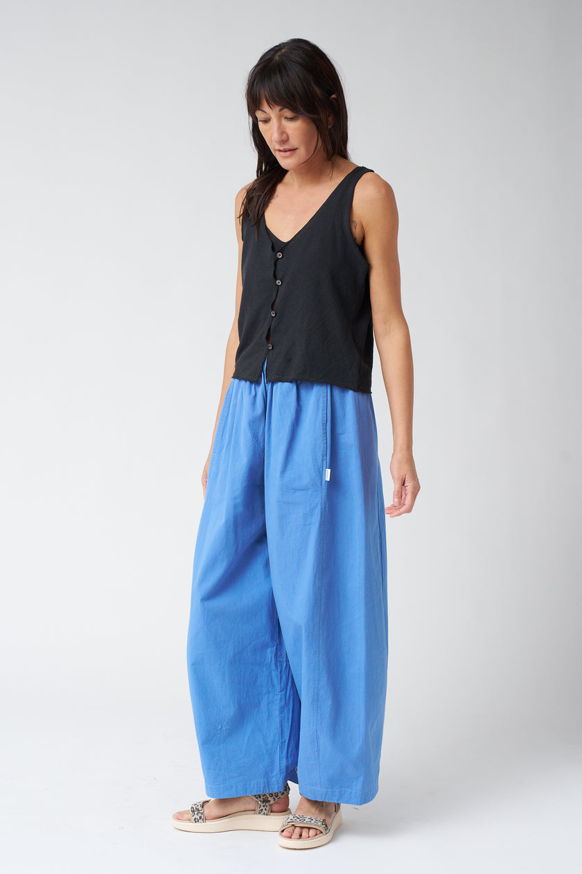 Le Bon Shoppe Parachute Pants - Slate Blue