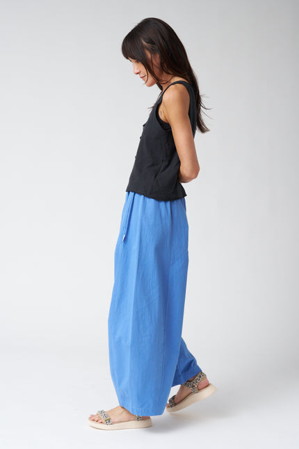 Le Bon Shoppe Parachute Pants - Slate Blue