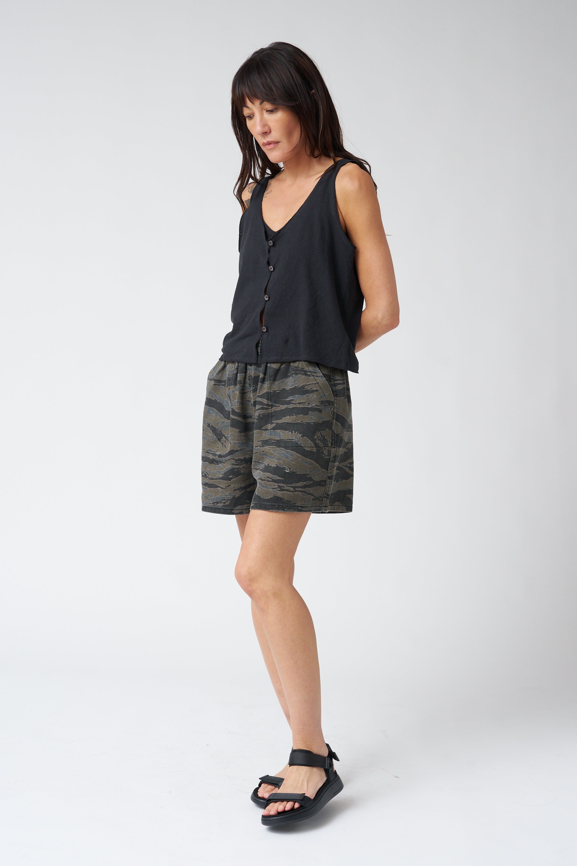 Jungmaven Anacapa Tank - Black