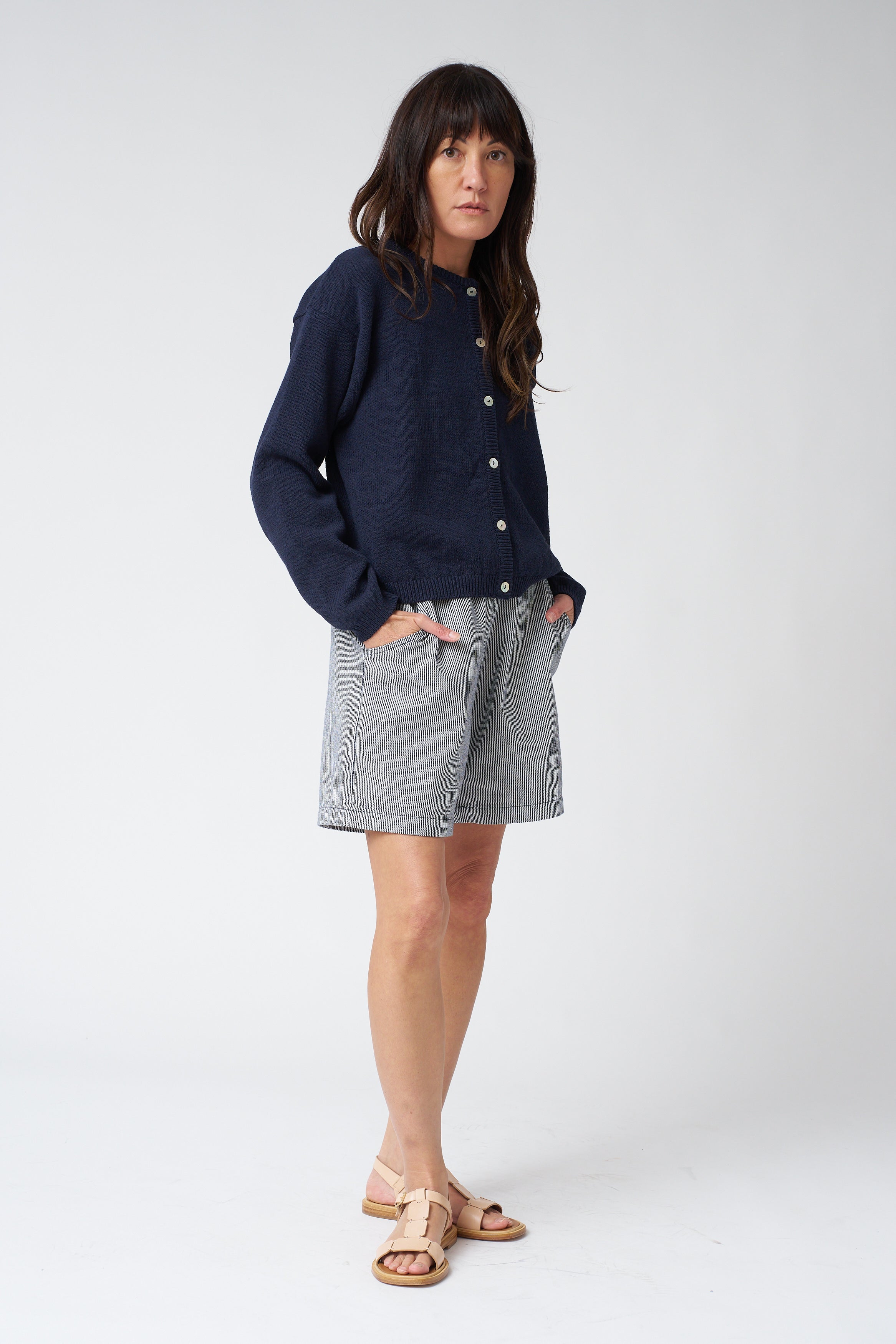 Le Bon Shoppe Leila Cardigan - Navy