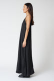 Lucid Flow Maxi Dress in Black