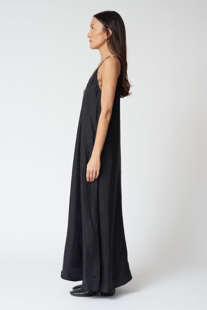 Lucid Flow Maxi Dress in Black