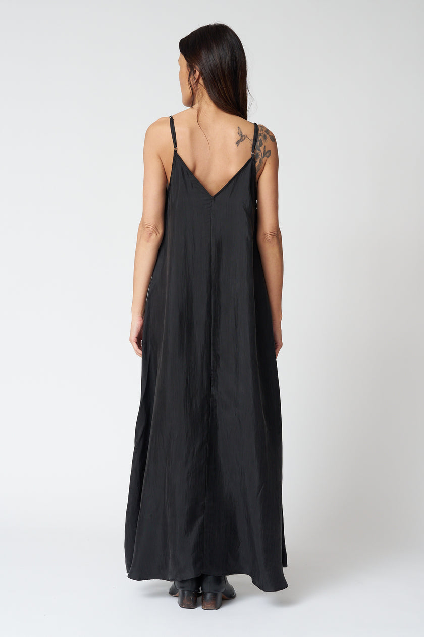 Lucid Flow Maxi Dress in Black