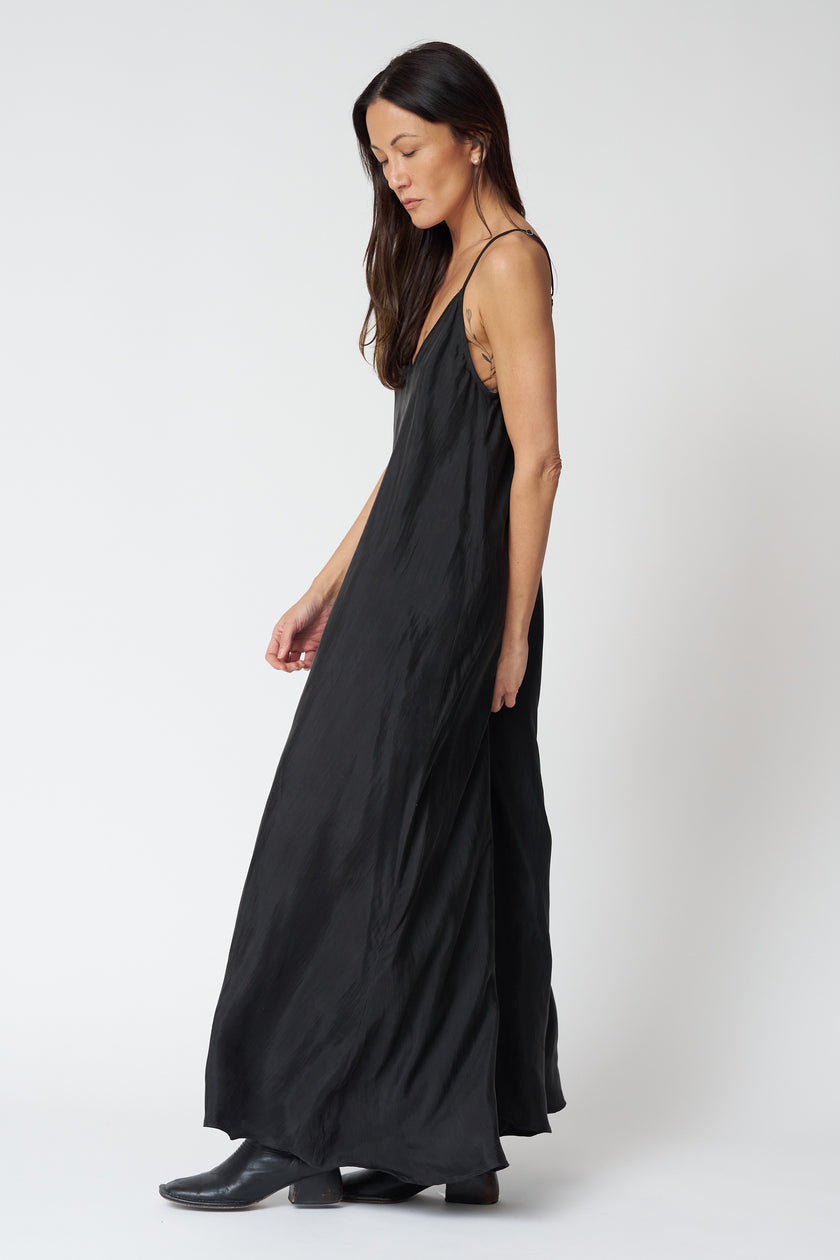 Lucid Flow Maxi Dress in Black