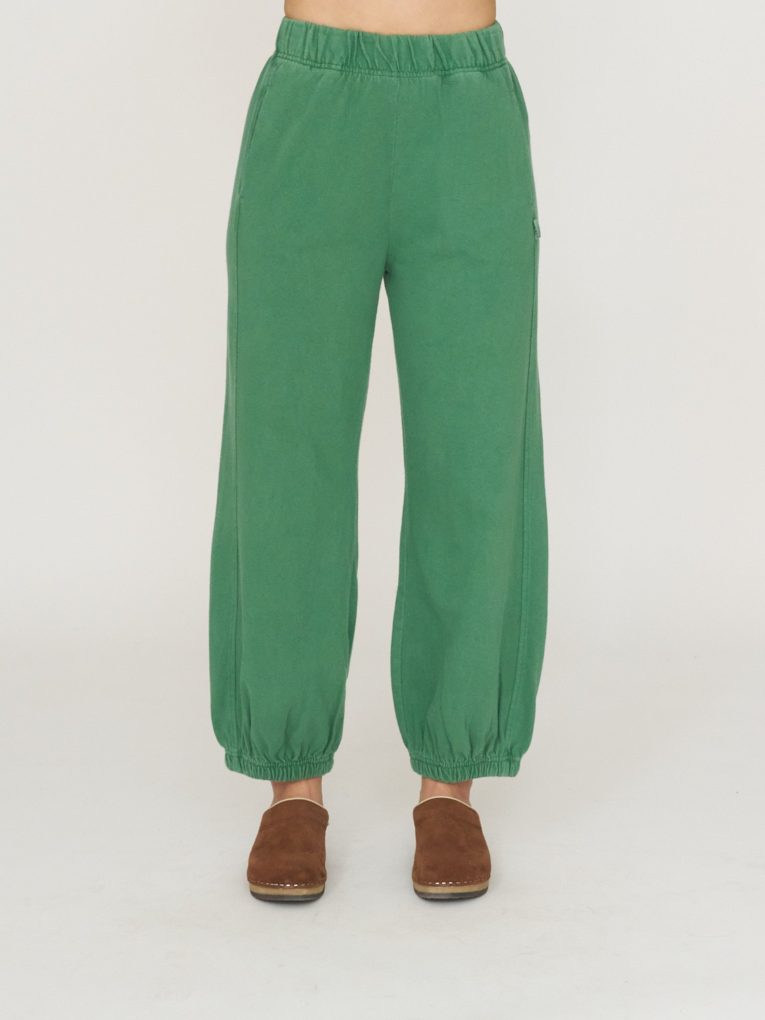 Le Bon Shoppe Balloon Pants - Moss Green
