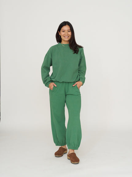 Le Bon Shoppe Balloon Pants - Moss Green