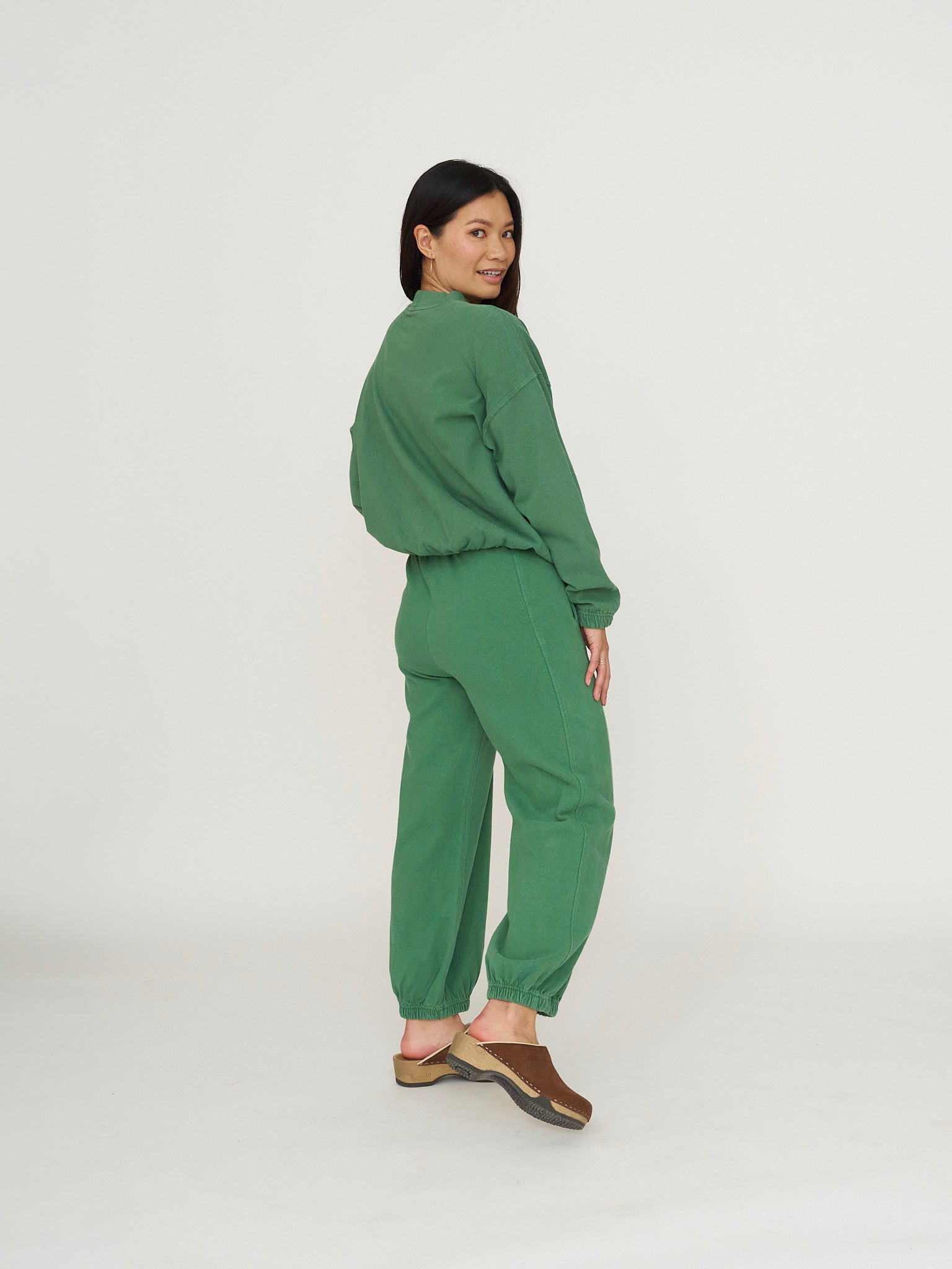 Le Bon Shoppe Balloon Pants - Moss Green
