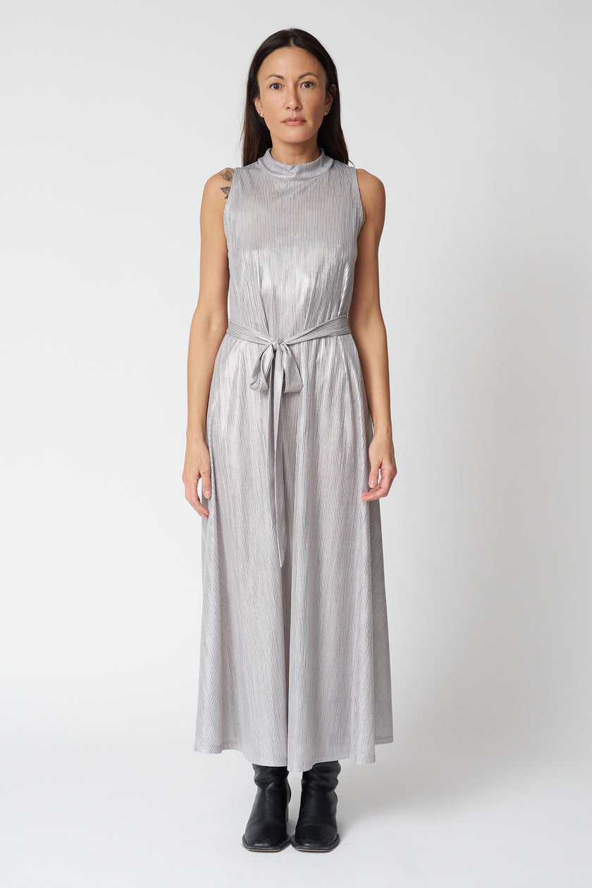Swing Dress in Silver