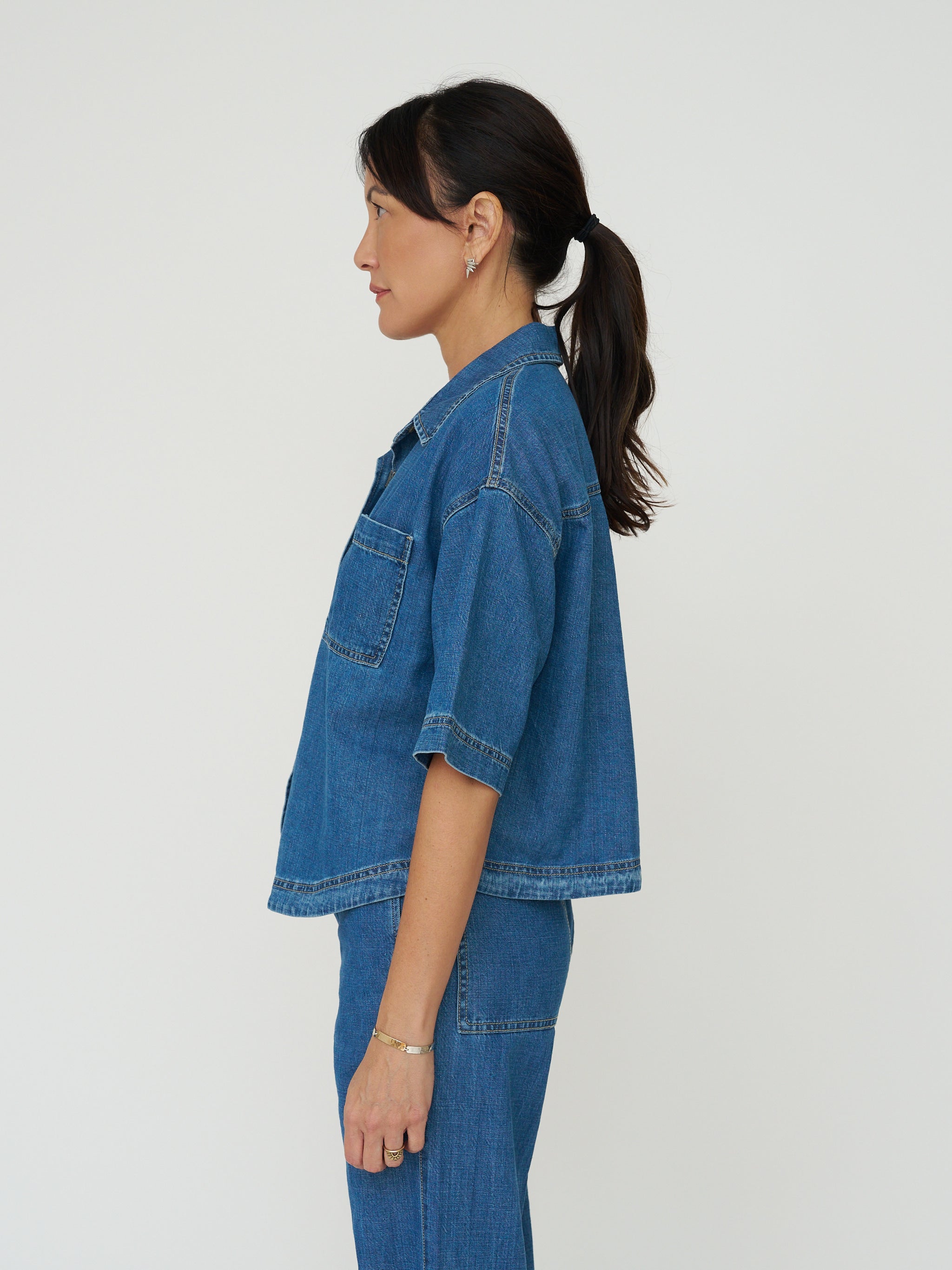 Velvet by Graham & Spencer Kaddy Button Down
