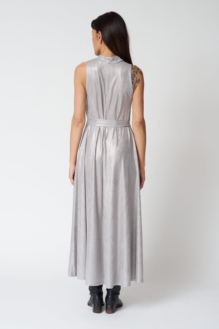 Swing Dress in Silver