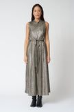 Swing Dress in Gold