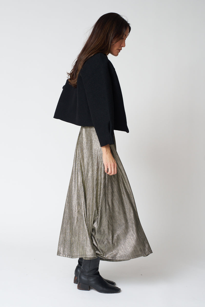 Swing Dress in Gold
