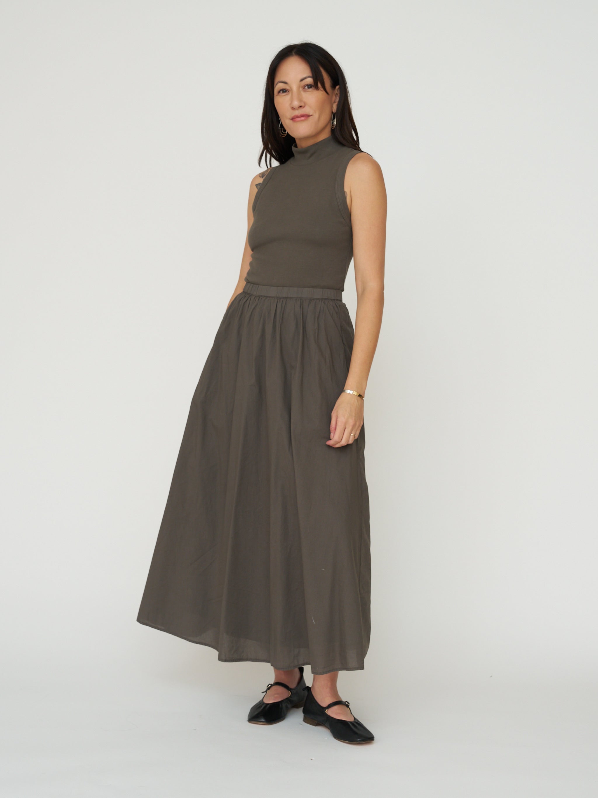 Velvet by Graham & Spencer Filla Skirt - Bullfrog