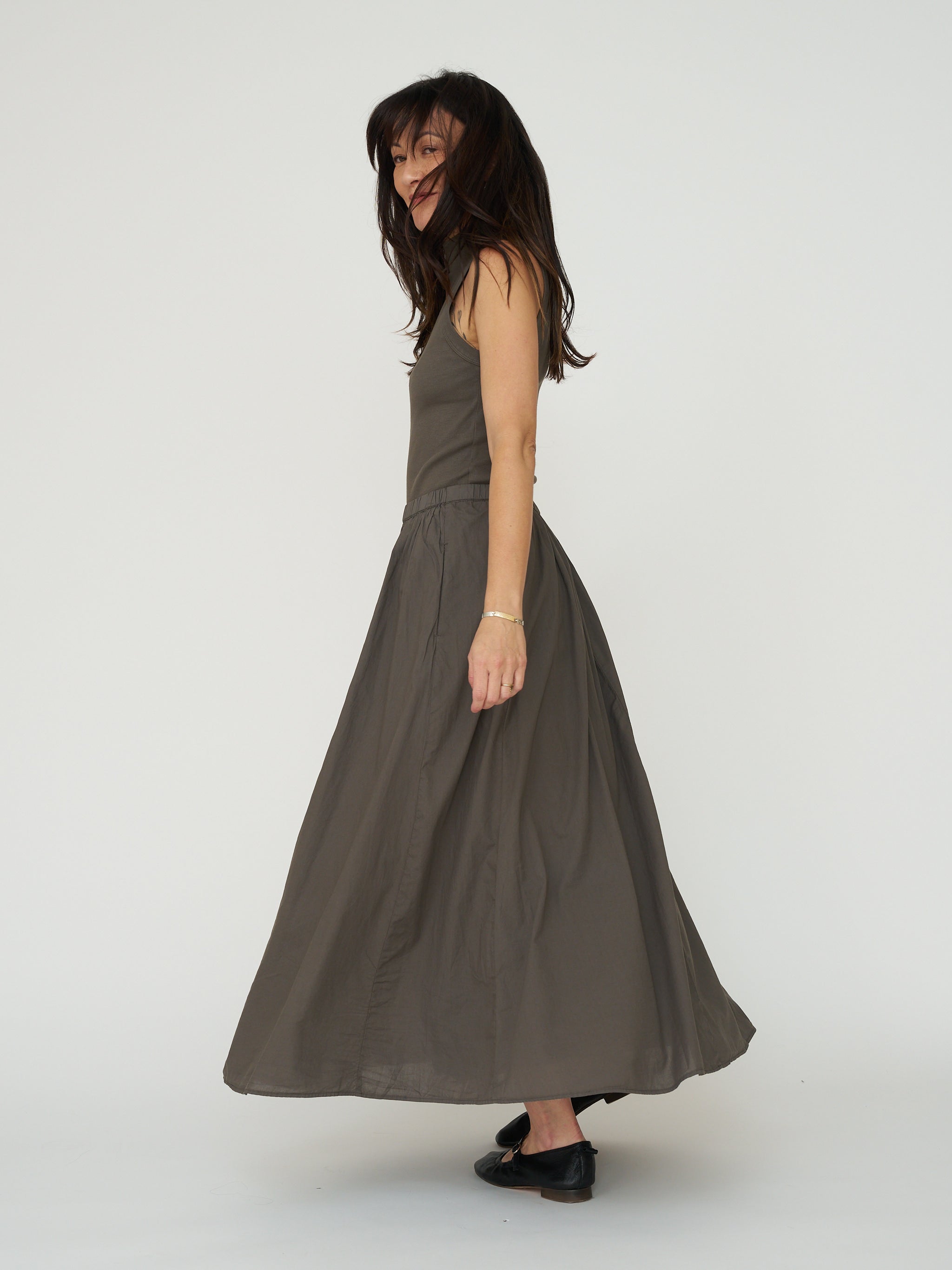 Velvet by Graham & Spencer Filla Skirt - Bullfrog