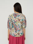Sonmer Louisa Top in Autumn Floral