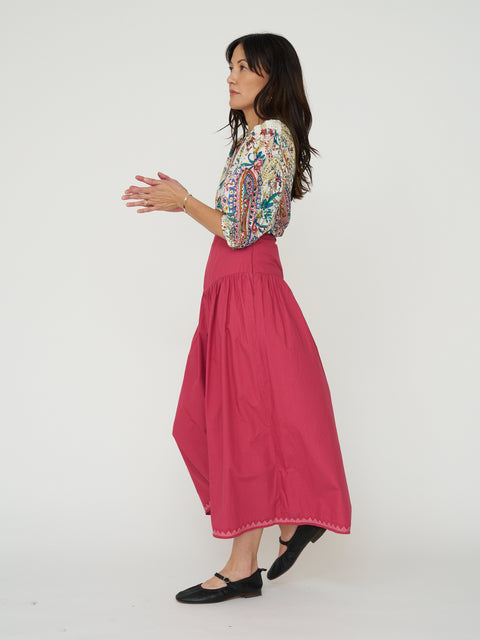 Sonmer Organic Cotton Cherry Skirt