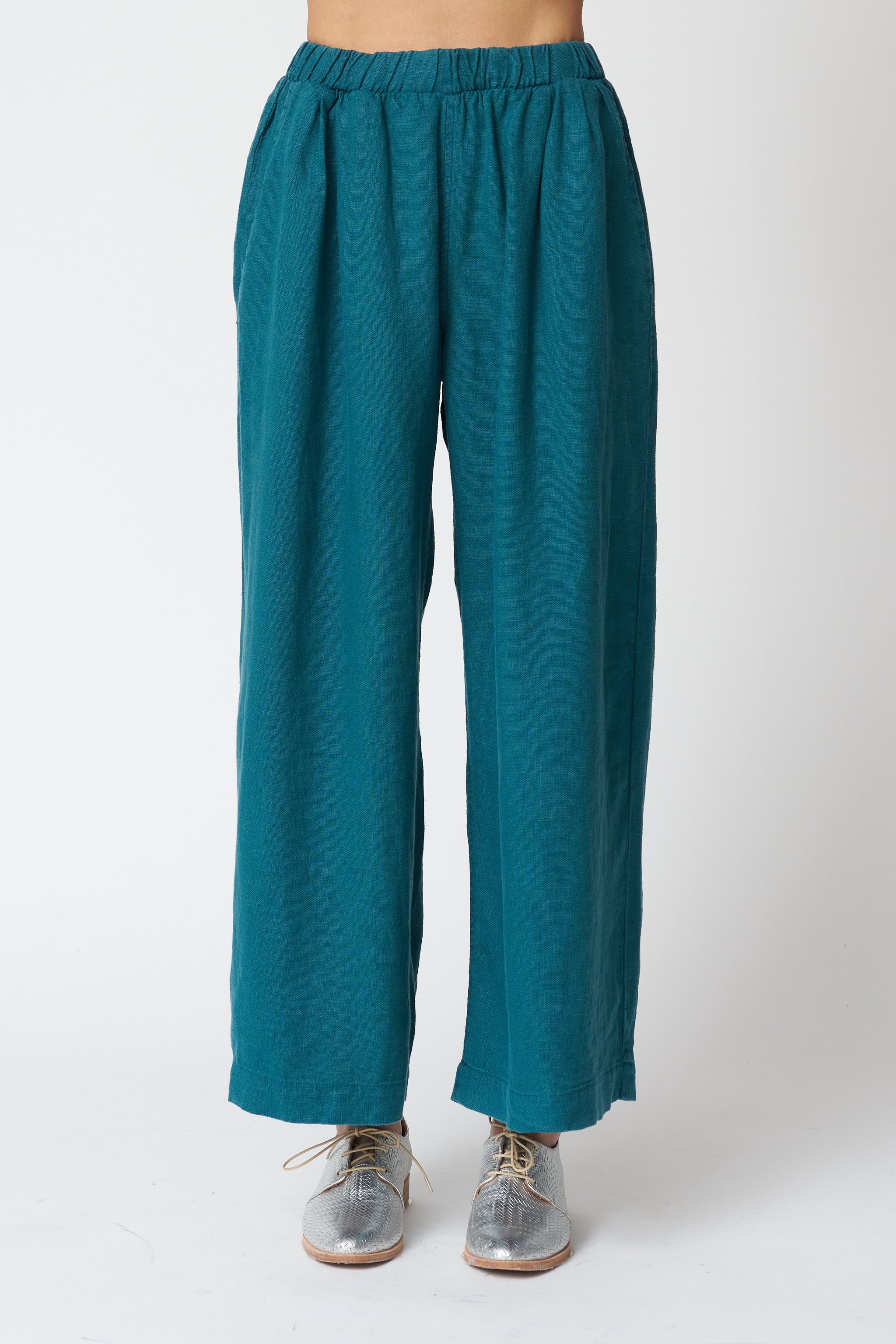 Jungmaven 100% Hemp Cambria Pant - Deep Teal
