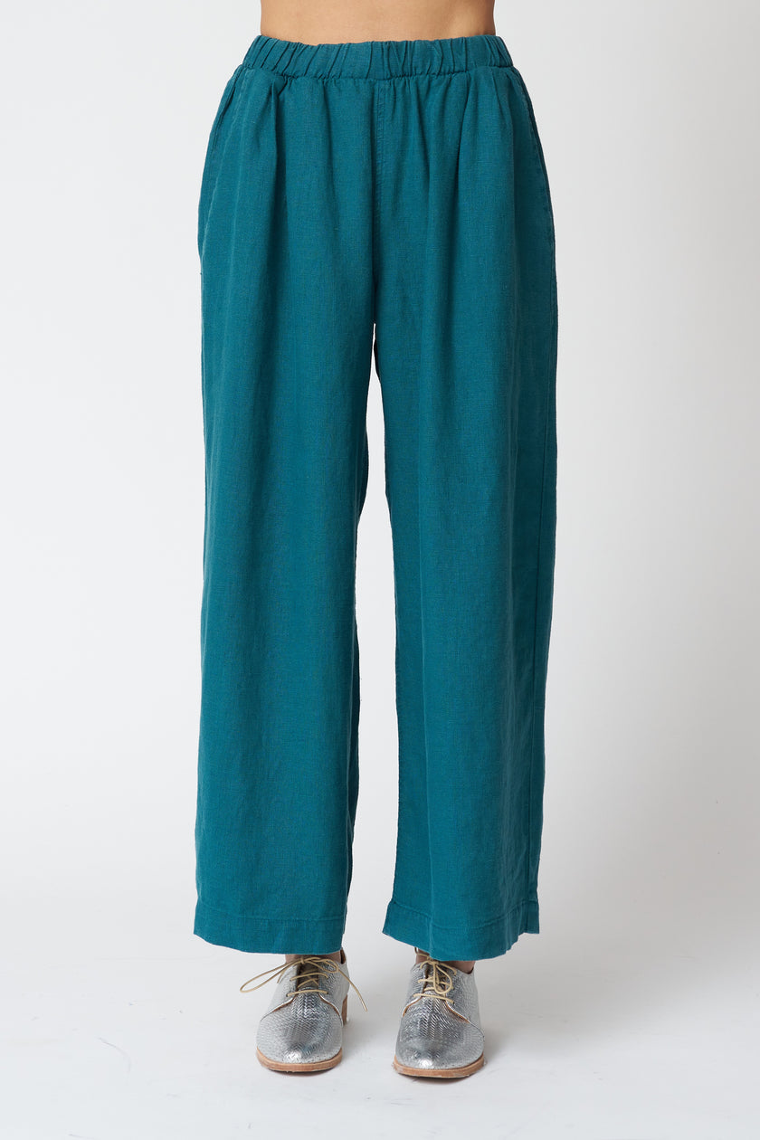 Jungmaven 100% Hemp Cambria Pant - Deep Teal