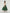 TOAST Pleated Panel Cotton Linen Skirt - Forest