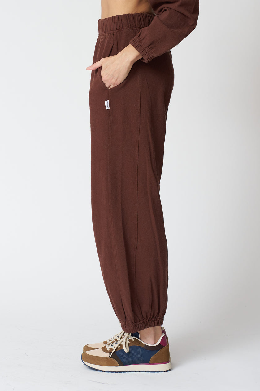 Le Bon Shoppe Balloon Pants - Chestnut