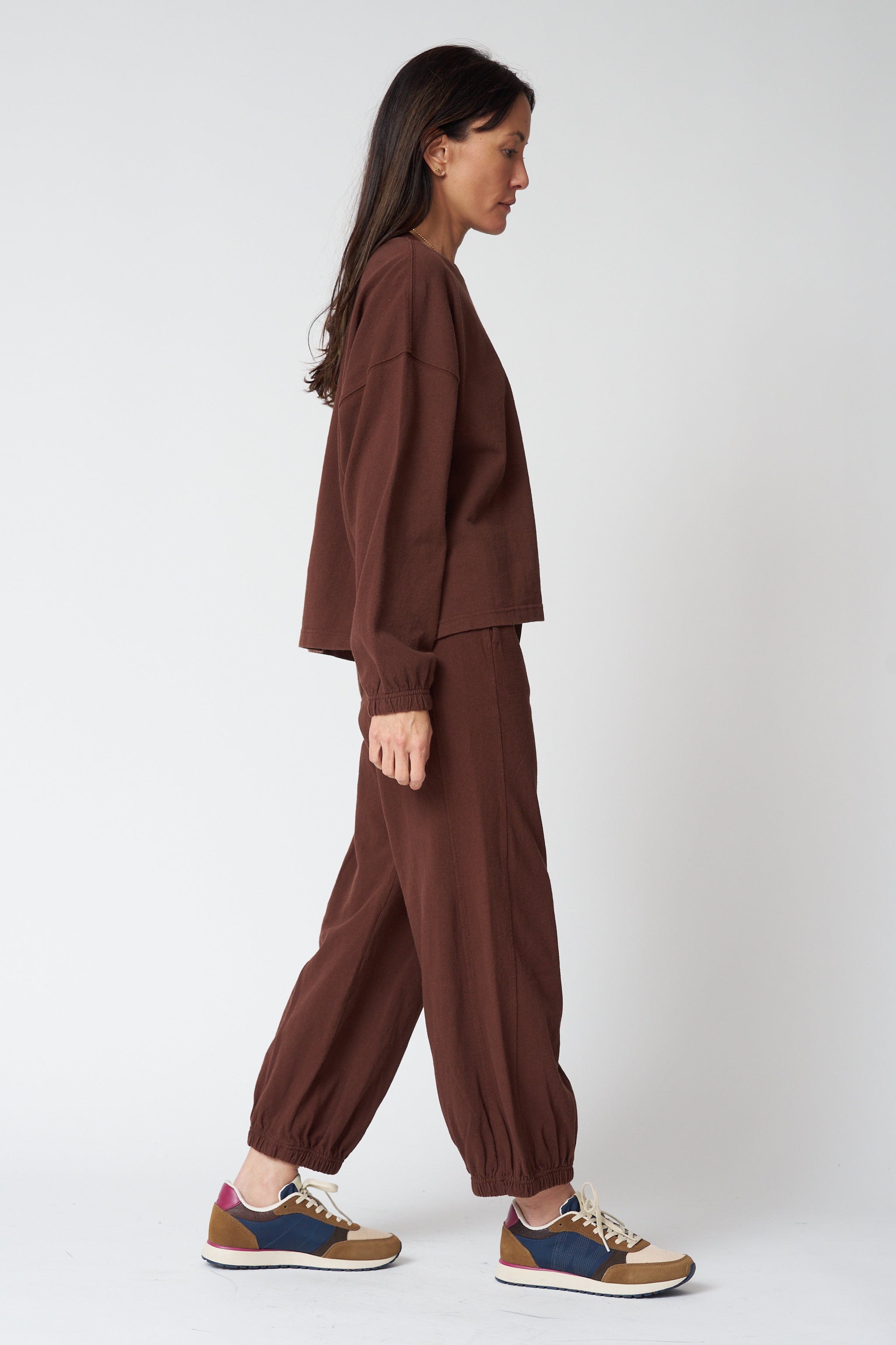 Le Bon Shoppe Balloon Pants - Chestnut