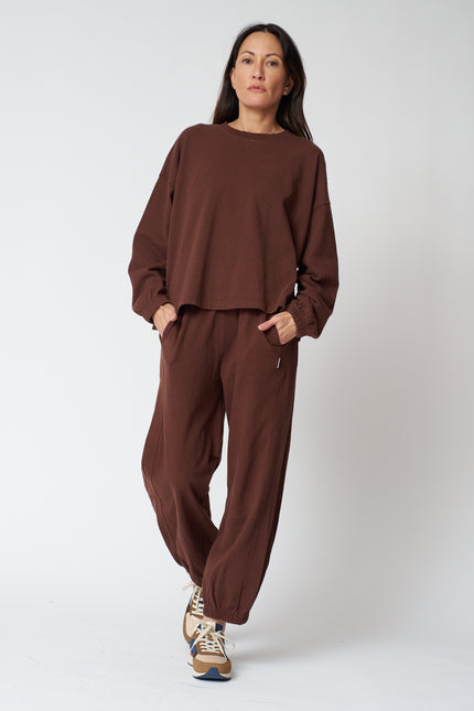 Le Bon Shoppe Naturelle Long Sleeve - Chestnut