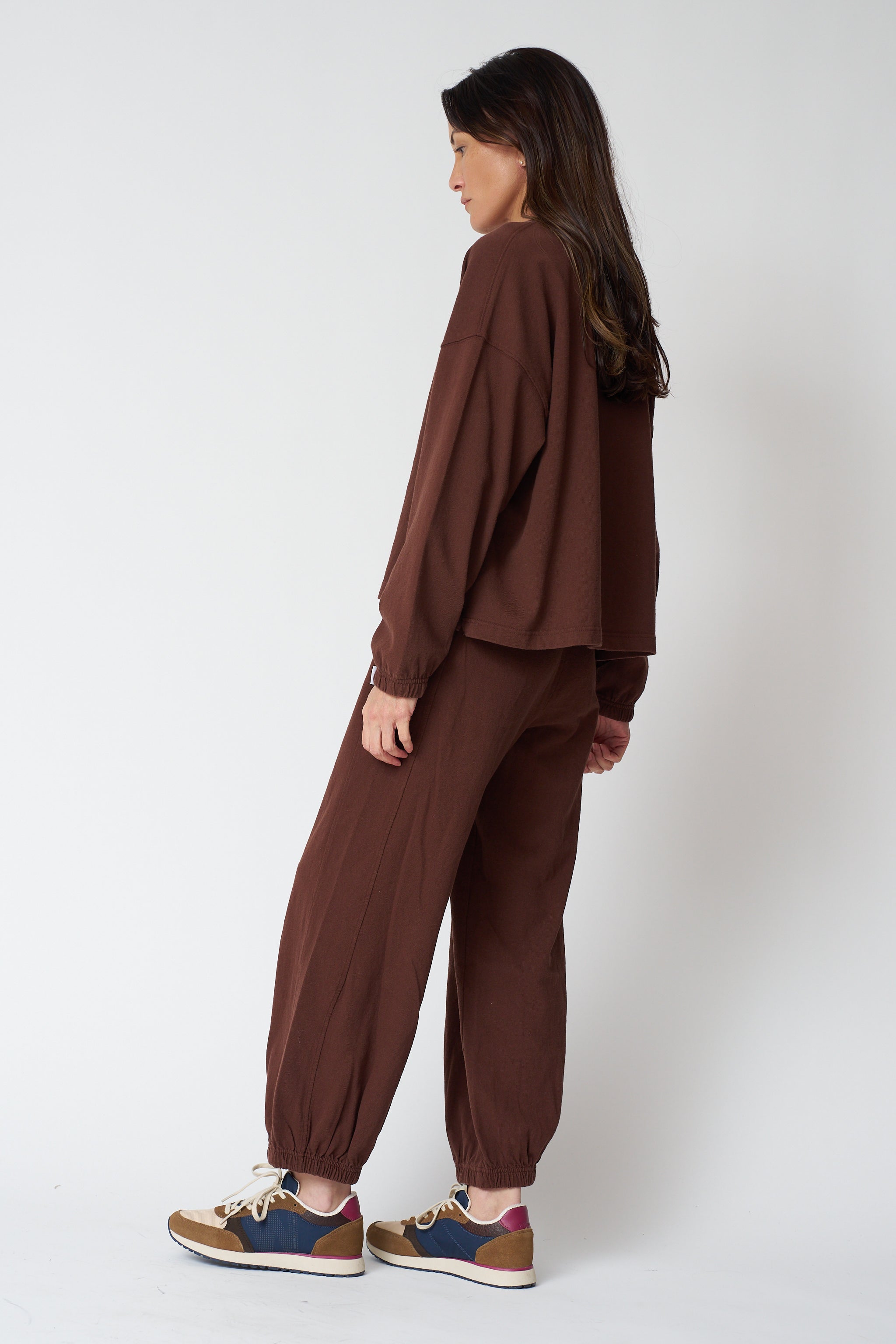 Le Bon Shoppe Balloon Pants - Chestnut