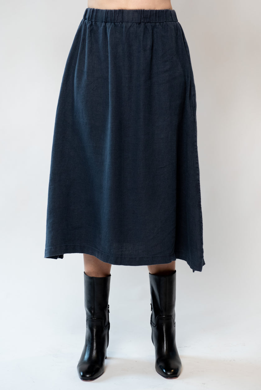 Jungmaven 100% Hemp Tennessee Skirt - Navy