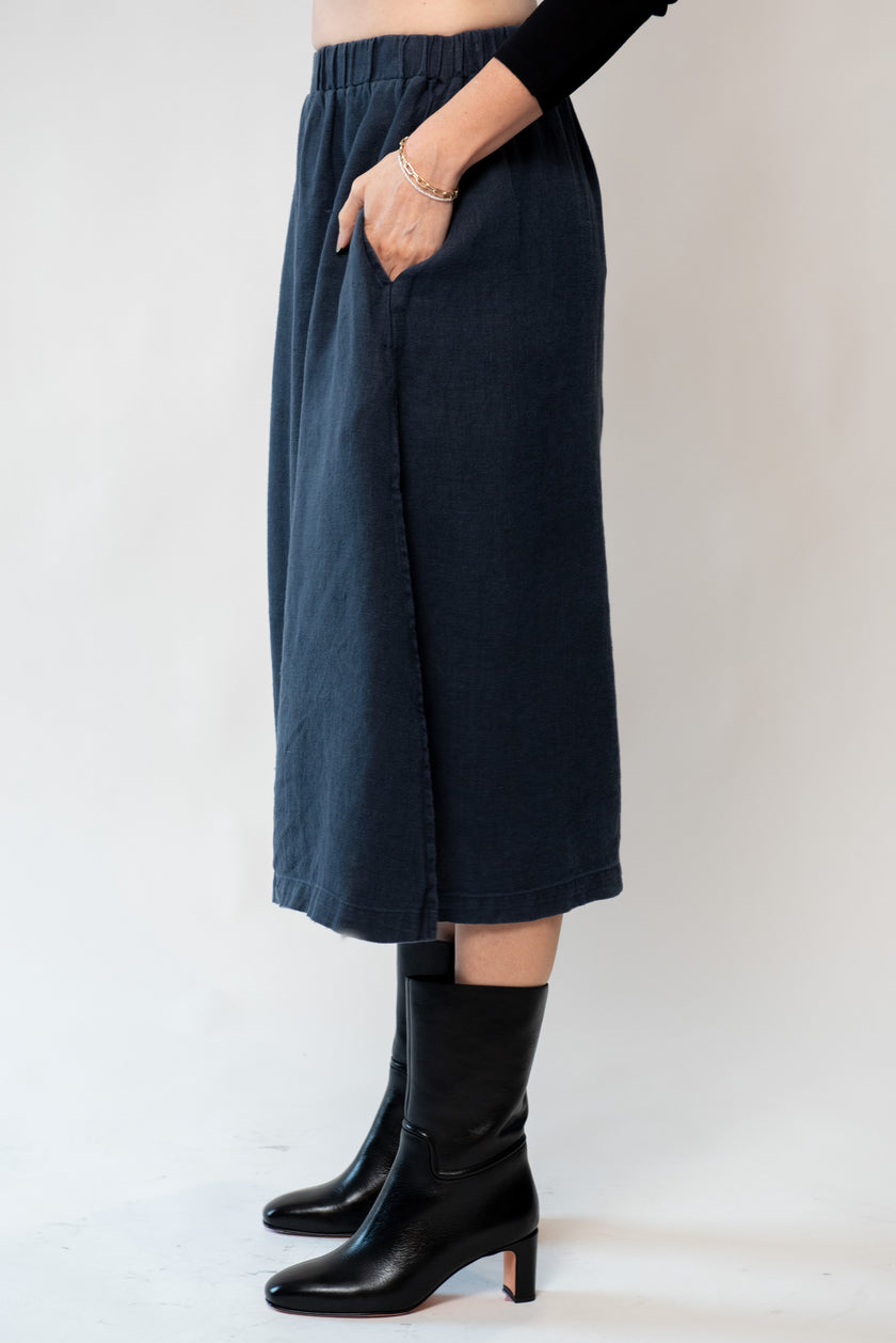 Jungmaven 100% Hemp Tennessee Skirt - Navy