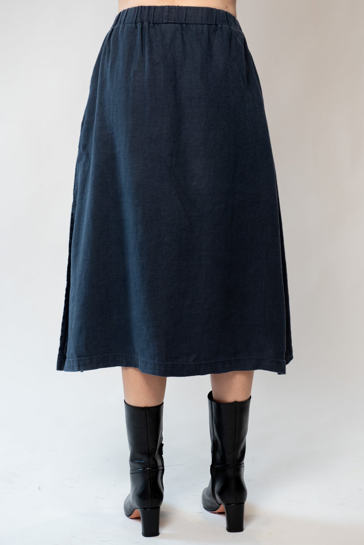 Jungmaven 100% Hemp Tennessee Skirt - Navy