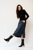 Jungmaven 100% Hemp Tennessee Skirt - Navy