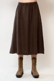Jungmaven 100% Hemp Tennessee Skirt - Coffee Bean