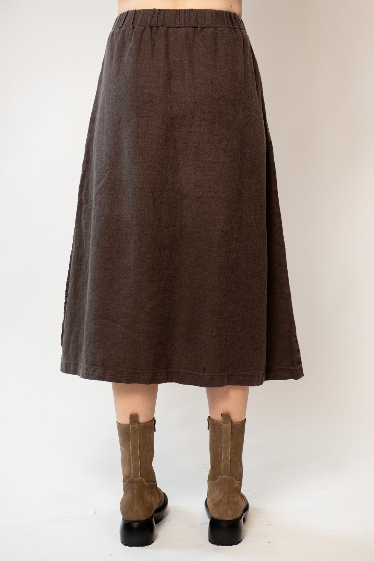 Jungmaven 100% Hemp Tennessee Skirt - Coffee Bean
