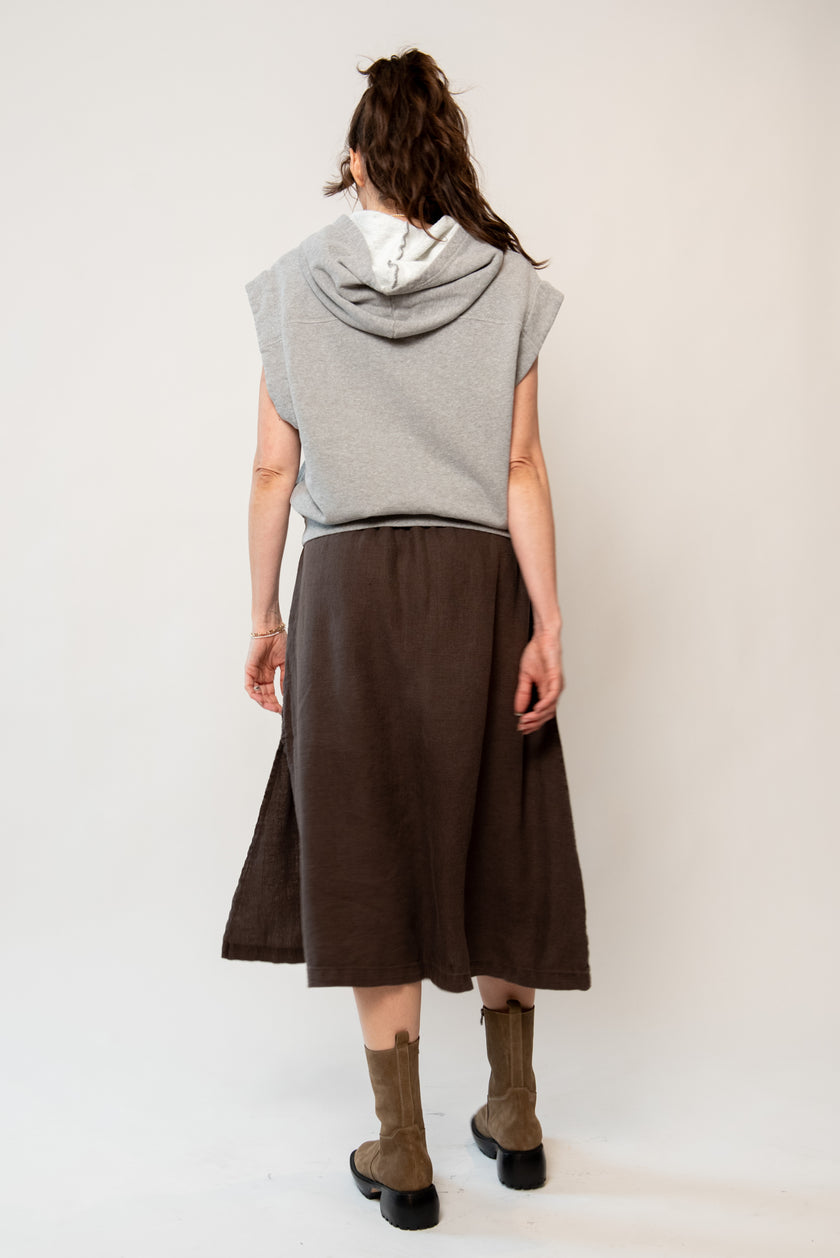 Jungmaven 100% Hemp Tennessee Skirt - Coffee Bean