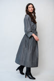 Cotton Silk Check Skirt