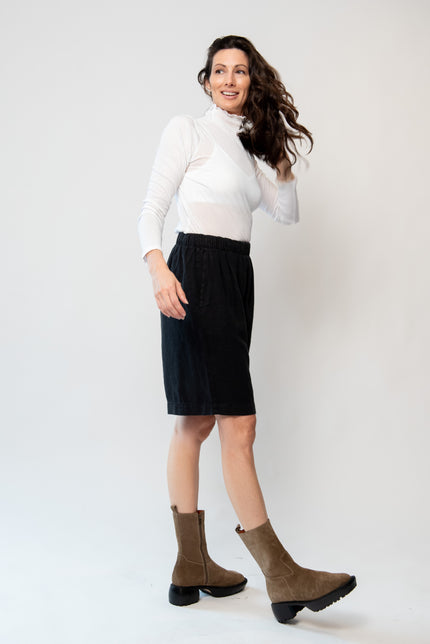 Cleo Turtleneck in Lightweight Rib