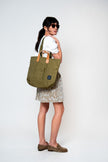 Immodest Cotton Construction Tote